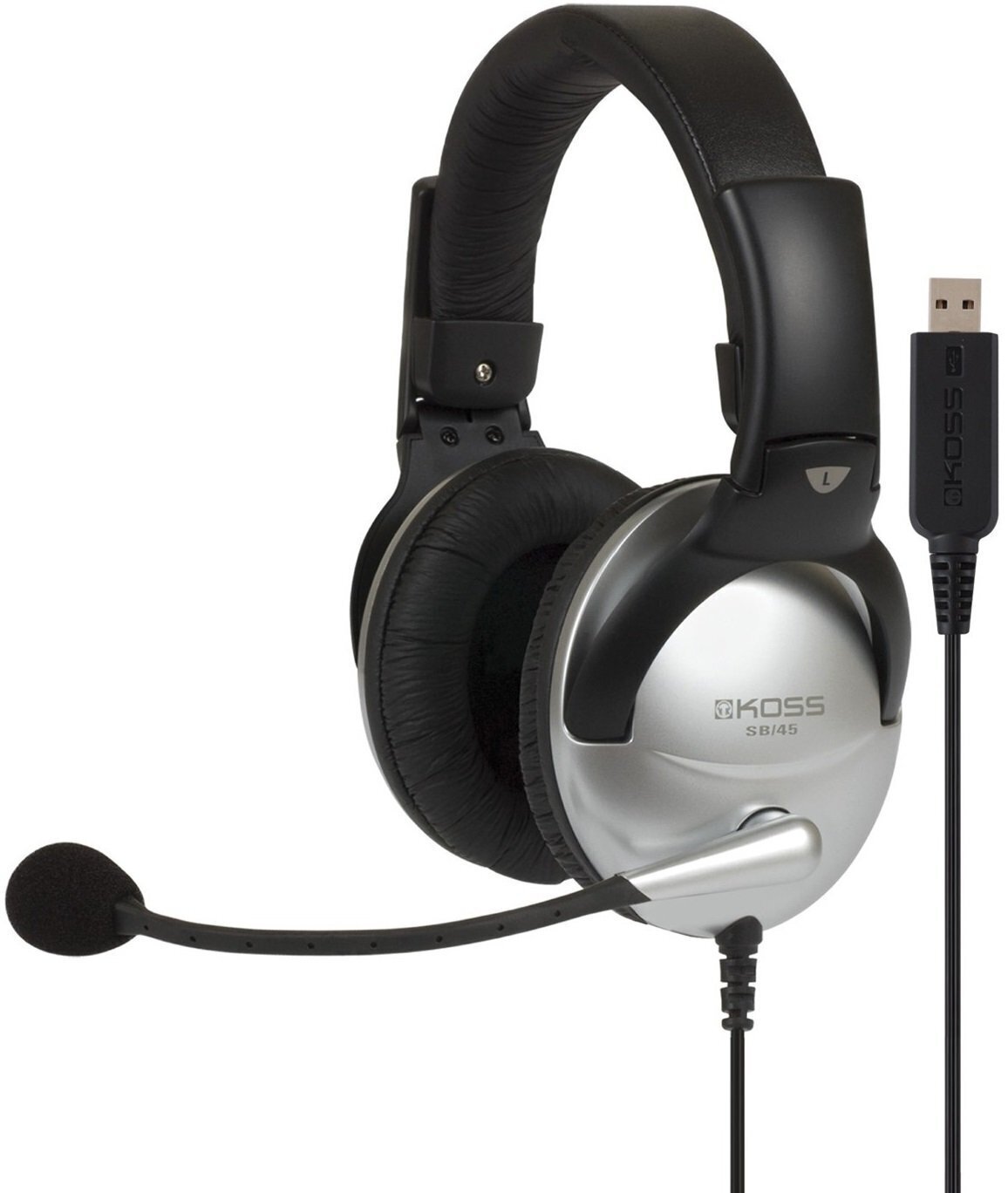 

KOSS SB45 Over-Ear USB (195752.101), Чёрный