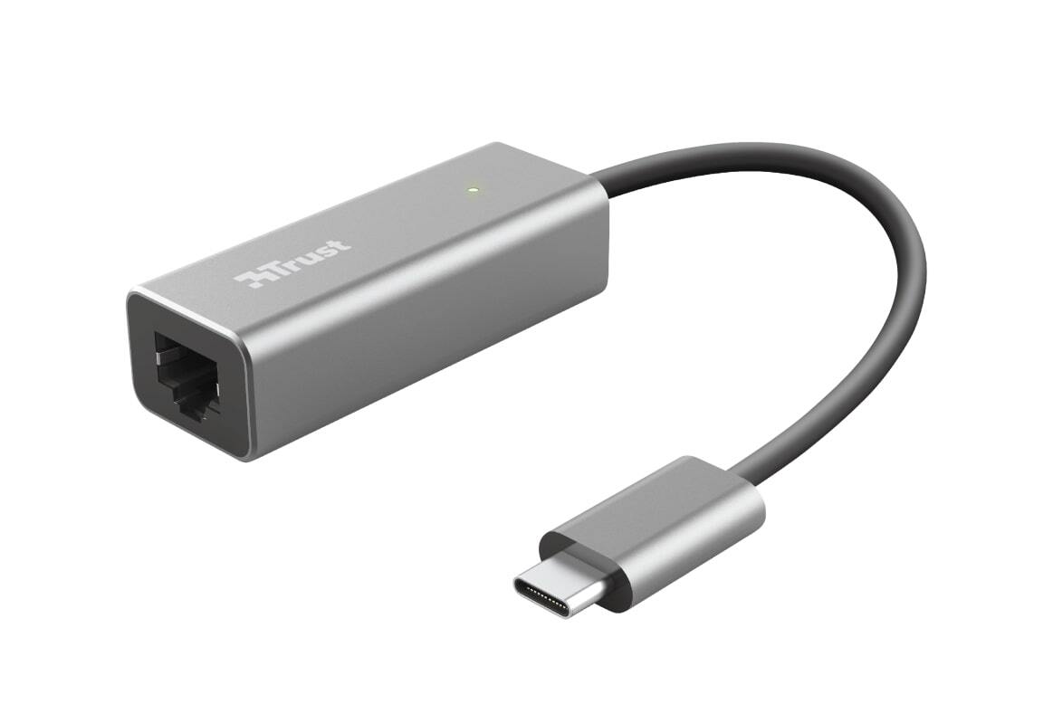 

TRUST Dalyx USB-C to Ethernet Adapter (23771), Cерый