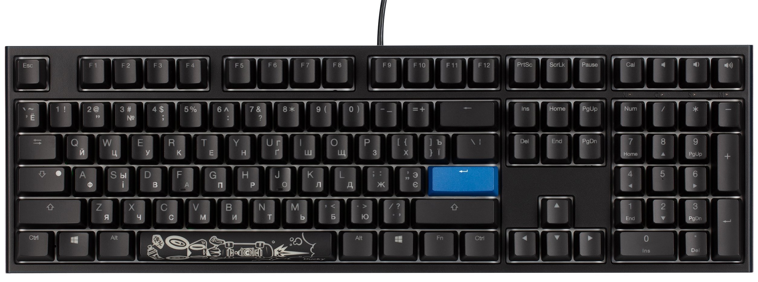 

Ducky One 2 Full-size Cherry Brown RGB LED Black-White (DKON1808ST-BURALAZT1)