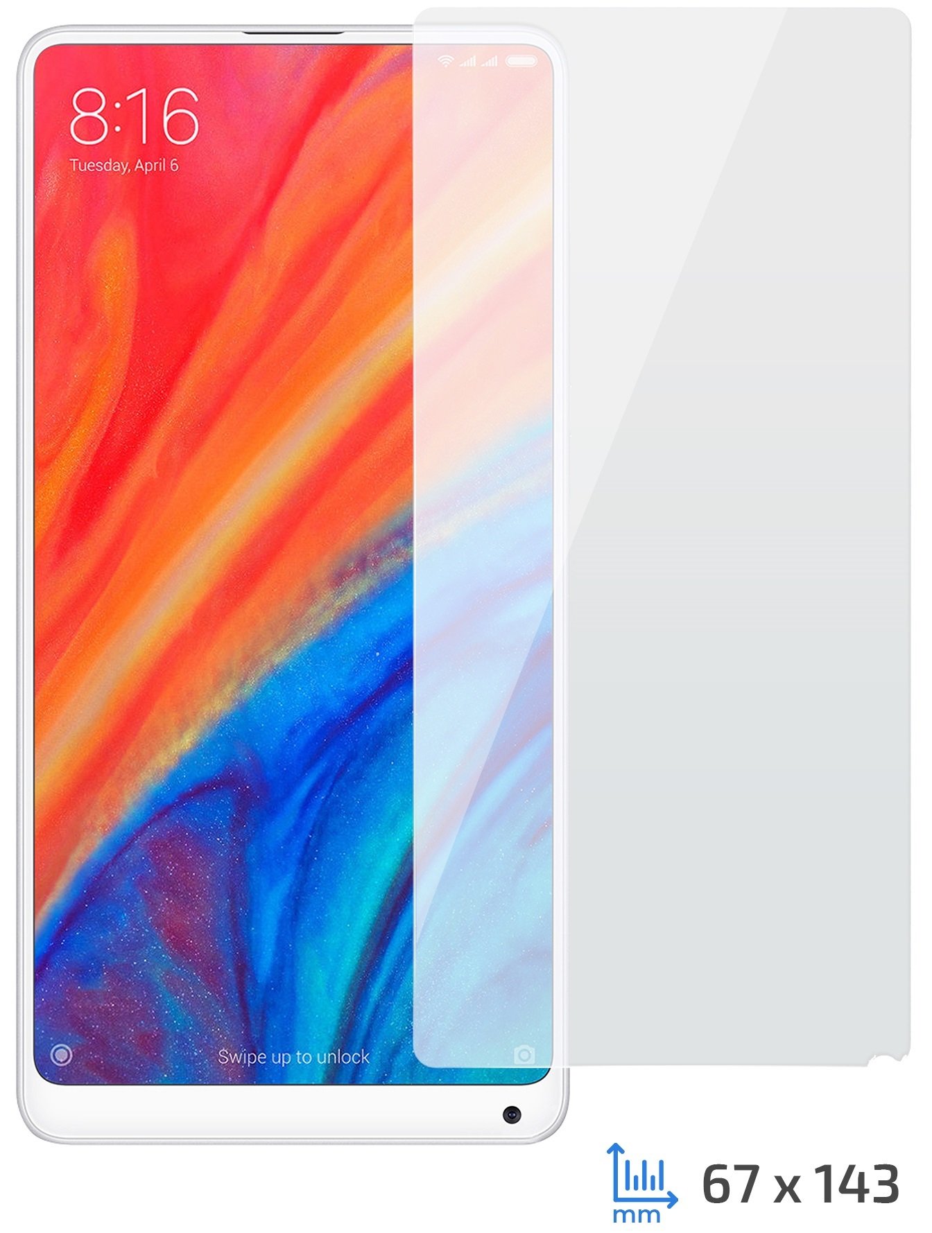 

2E Xiaomi Mi Mix 2s 2.5D clear (2E-TGMI-M2S-25D)