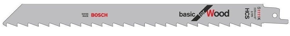 

BOSCH S 1111 K Basic for Wood, 2шт (2608650617)
