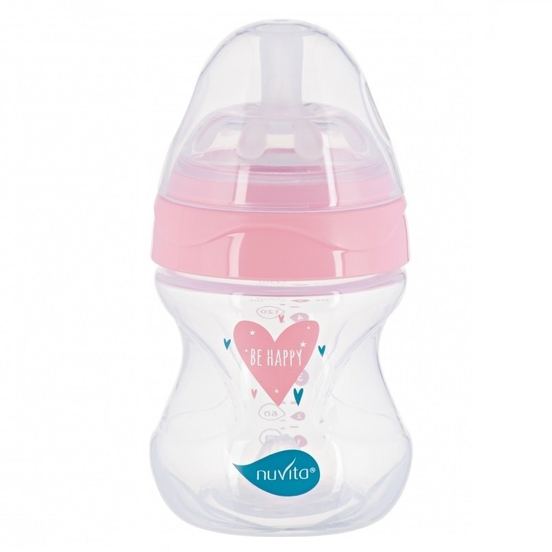 

NUVITA NV6011 Mimic Collection 150мл 0м+ Антиколиковая, розовая (NV6011ROSA), Розовый