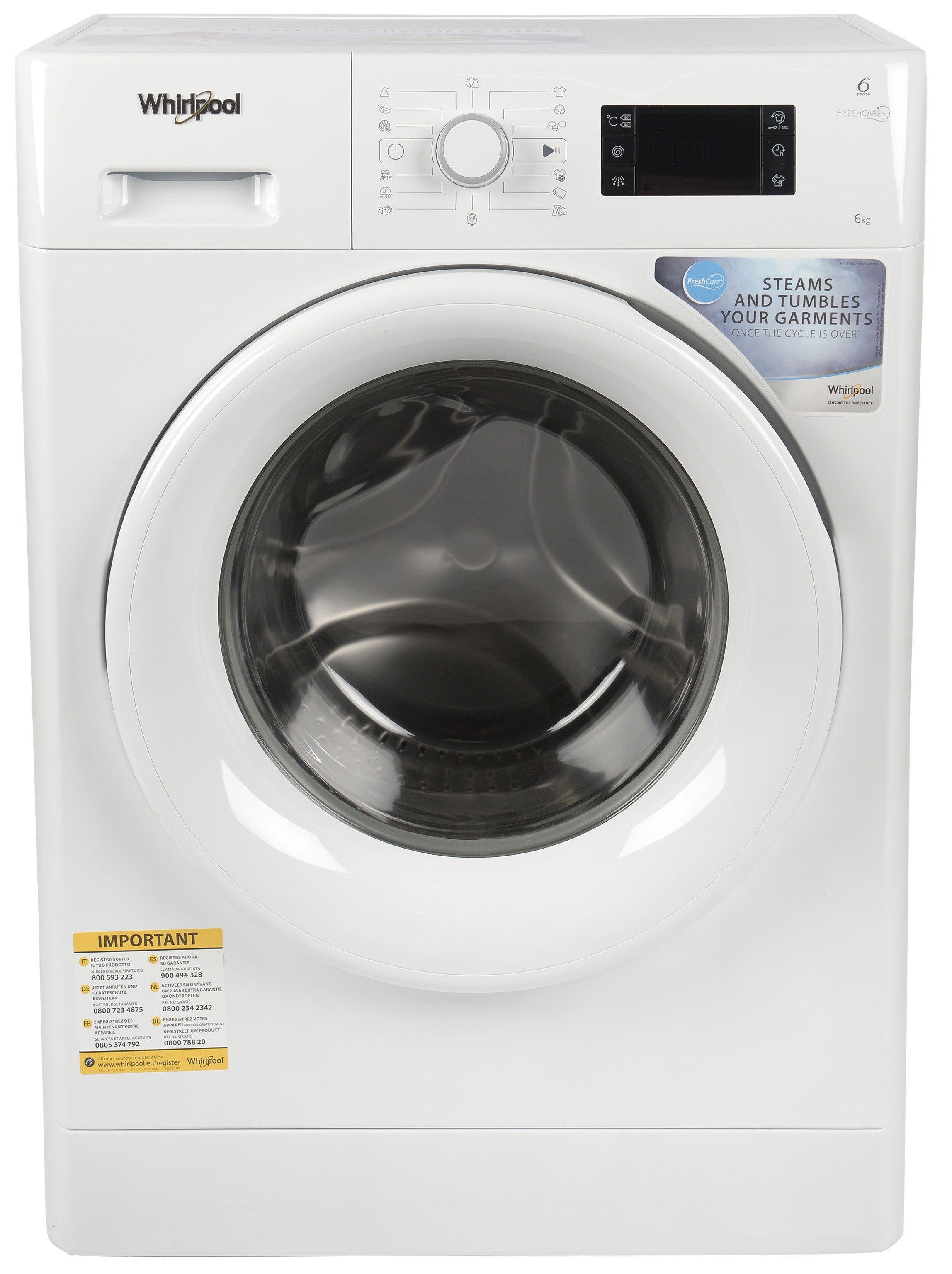 

Whirlpool FWSG61253W EU, Белый