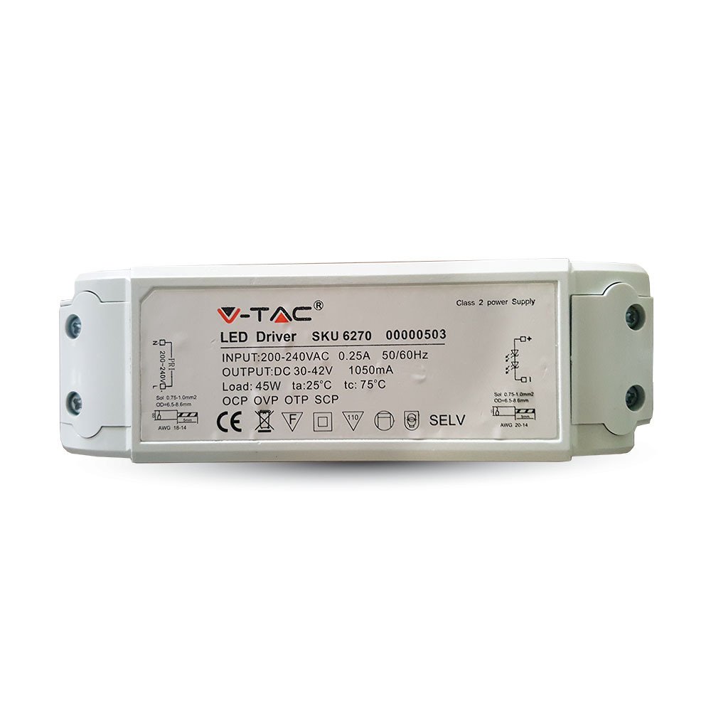 

V-TAC 45Вт, SKU-6270 (3800157614436), Белый