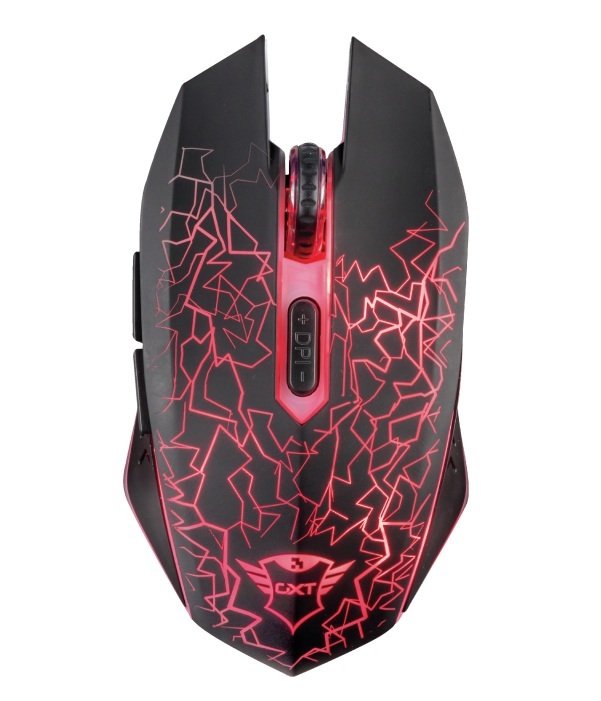 

TRUST GXT107 Izza Wireless Mouse Black (23214), Чёрный