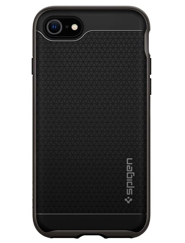 

Spigen для iPhone SE 2020/8/7 Hybrid NX Gunmetal+Frame (ACS00884)