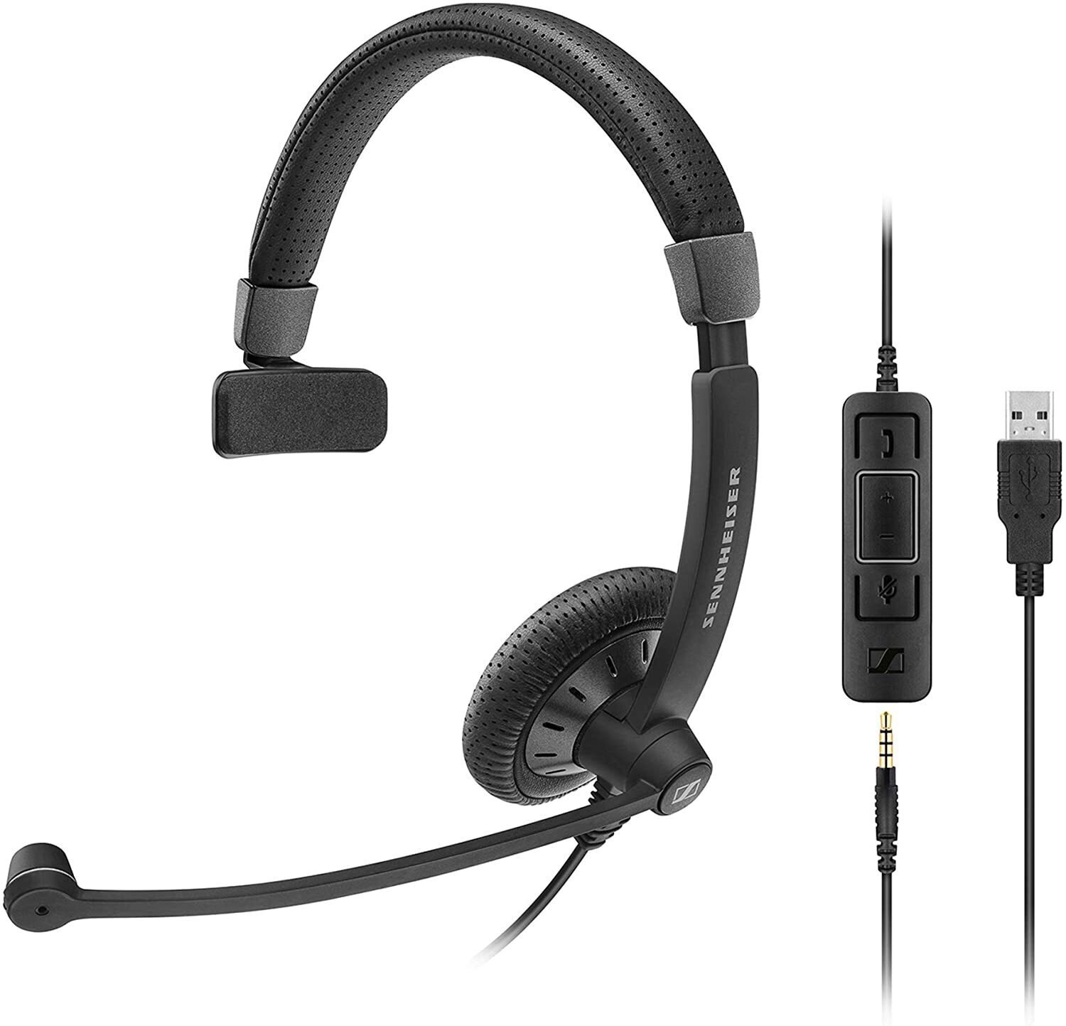 

SENNHEISER SC 45 USB/3.5mm MS Mono (1000634), Чёрный