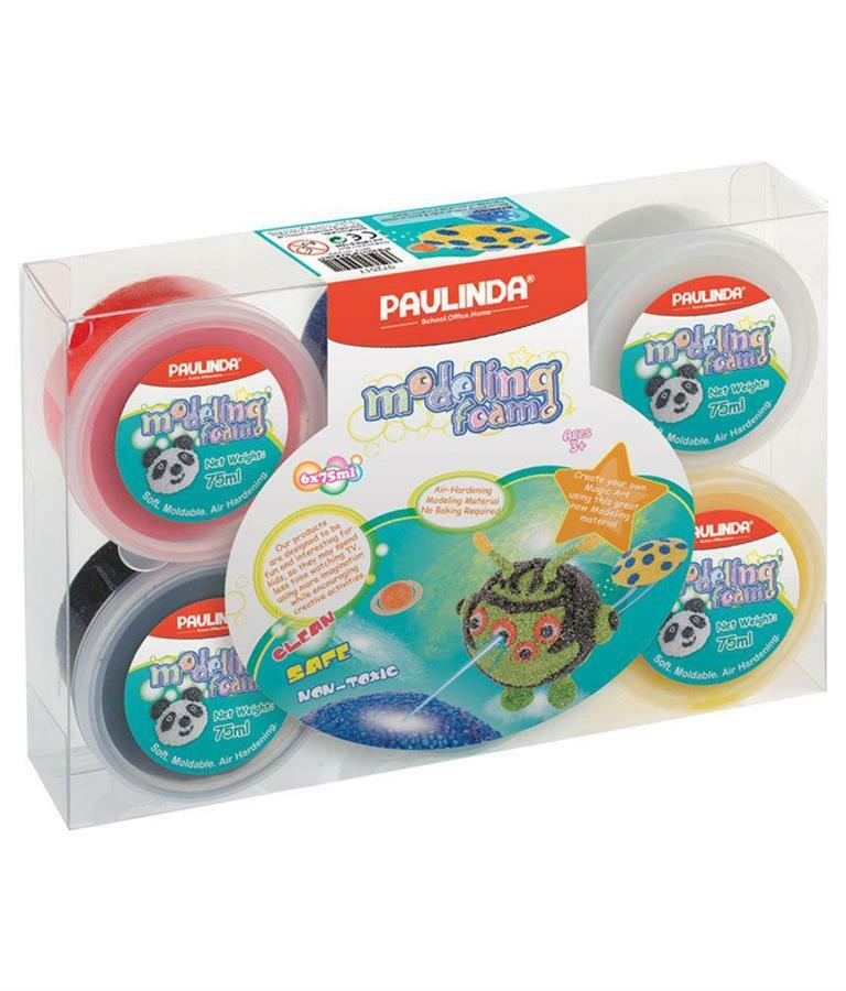 

Paulinda Modeling foam коробка, разноцветный 6х75мл (PL-072505)