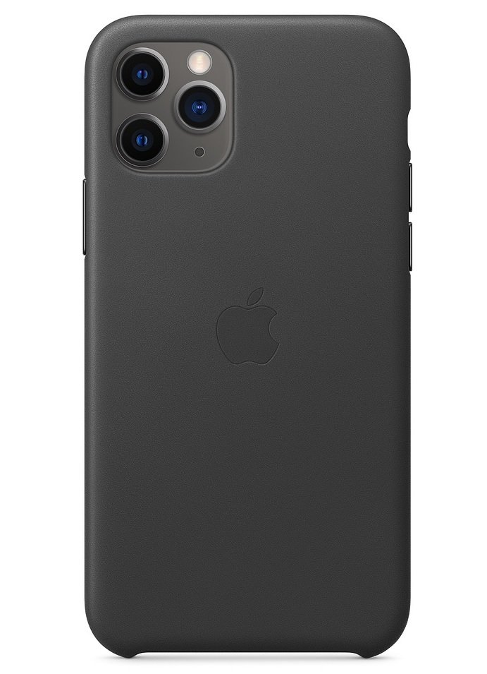 

APPLE для iPhone 11 Pro Leather Case Black (MWYE2ZM/A), Чёрный