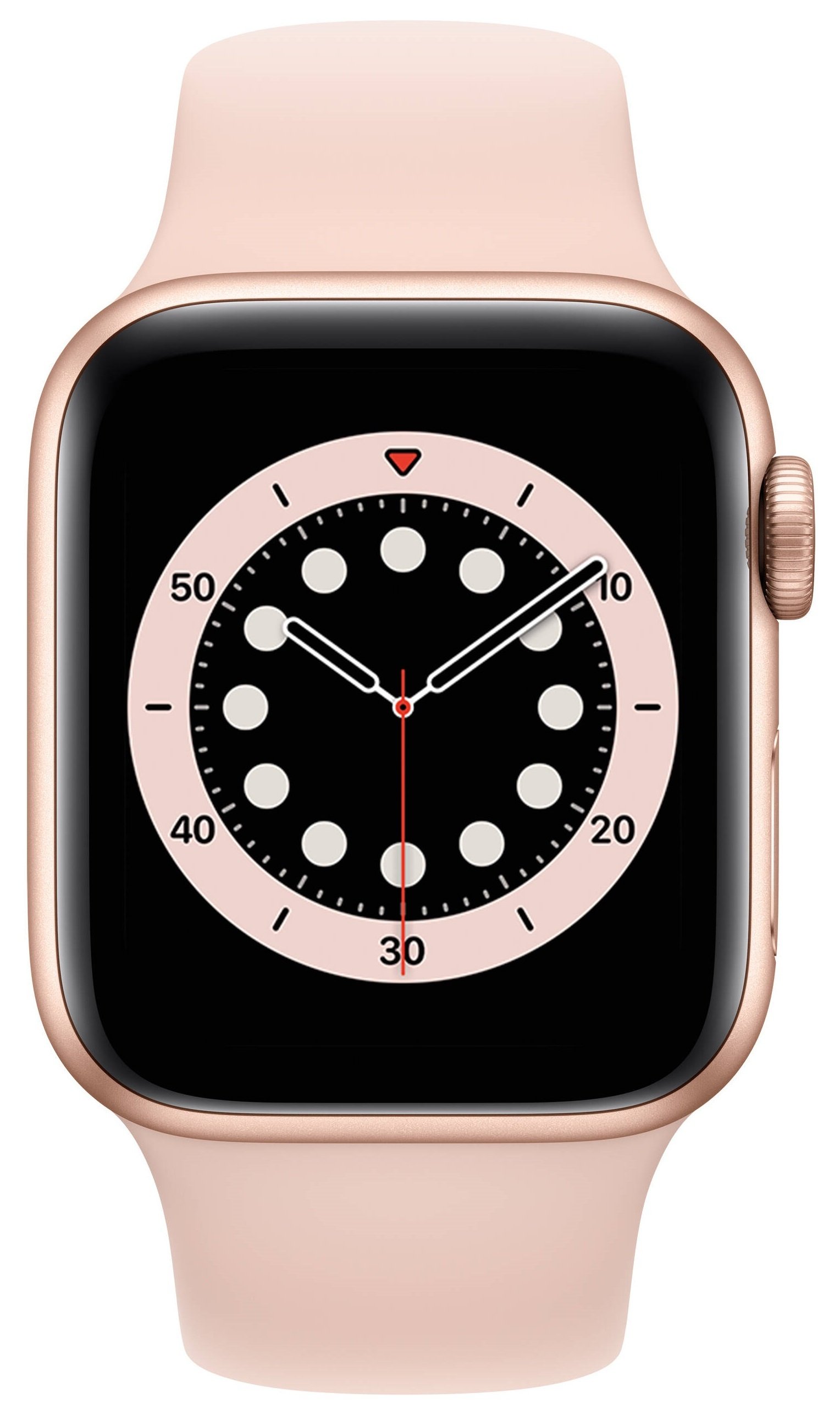 

APPLE Watch Series 6 GPS 40mm Gold Aluminium Case with Pink Sand Sport Band Regular