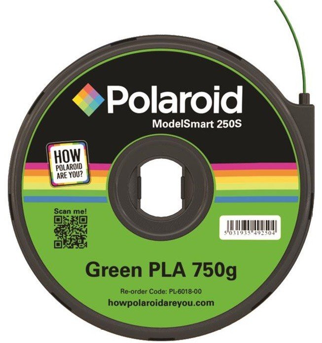 

POLAROID 1.75мм/0.75кг PLA ModelSmart 250s, зеленый (3D-FL-PL-6018-00)