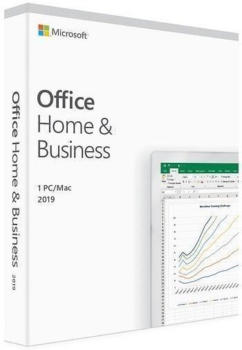 

MICROSOFT Office Home and Business 2019 English Medialess P6 (T5D-03347), Белый