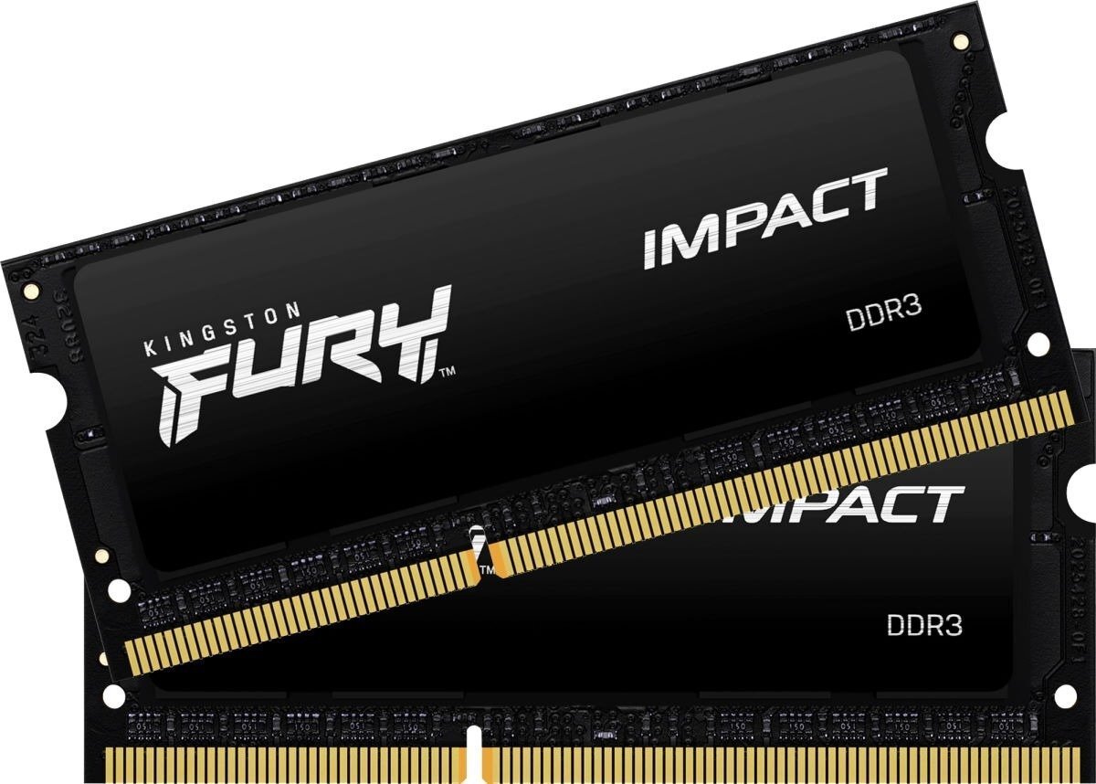

KINGSTON DDR3-1866 16GB KIT (8GBx2) SO-DIMM 1.35V/1.5V FURY Impact