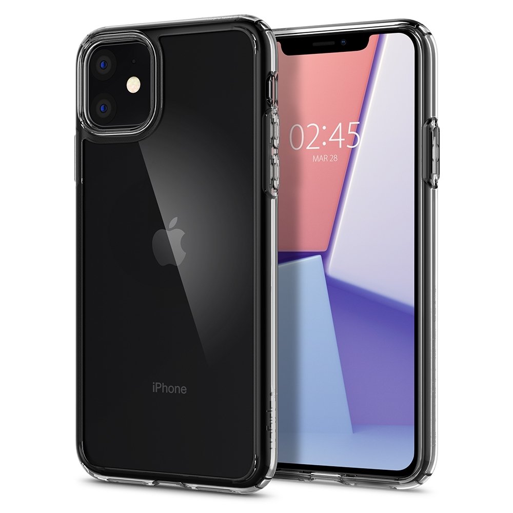 

Spigen для iPhone 11 Crystal Hybrid Crystal Clear (076CS27086), Прозрачный