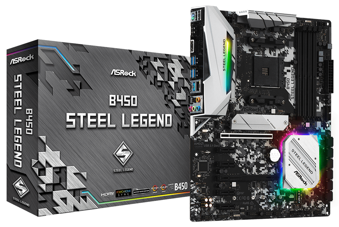 

ASRock B450 STEEL LEGEND