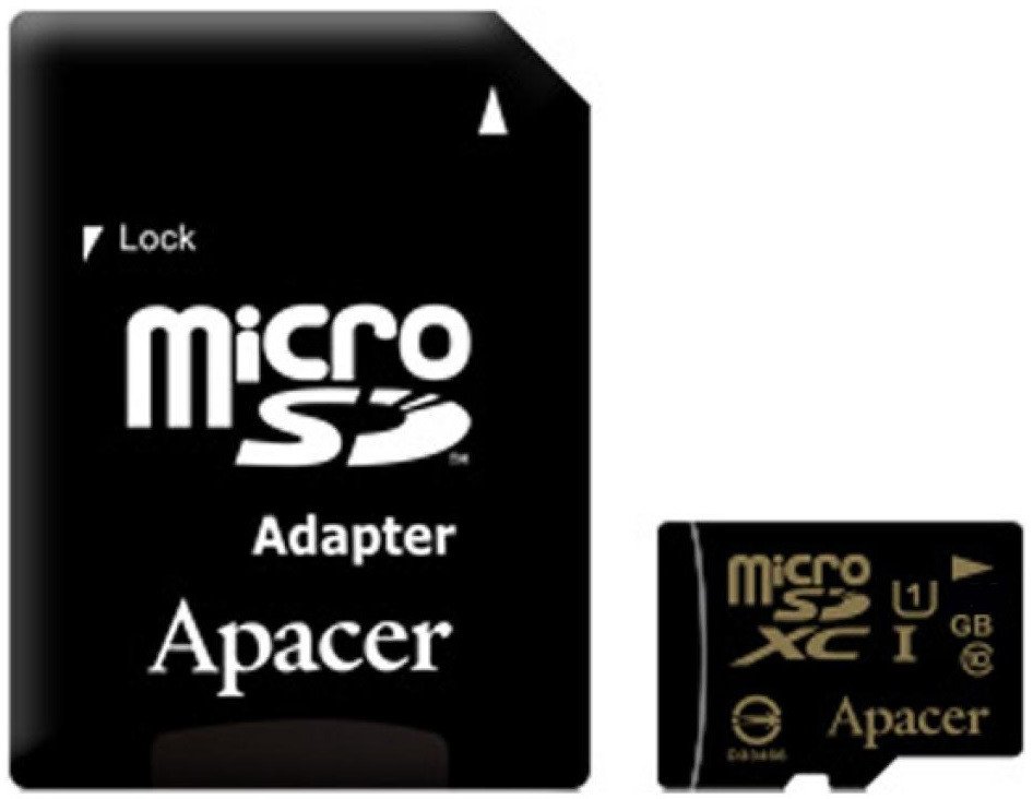 

APACER microSDXC 128GB (Class 10) UHS-I + Adapter