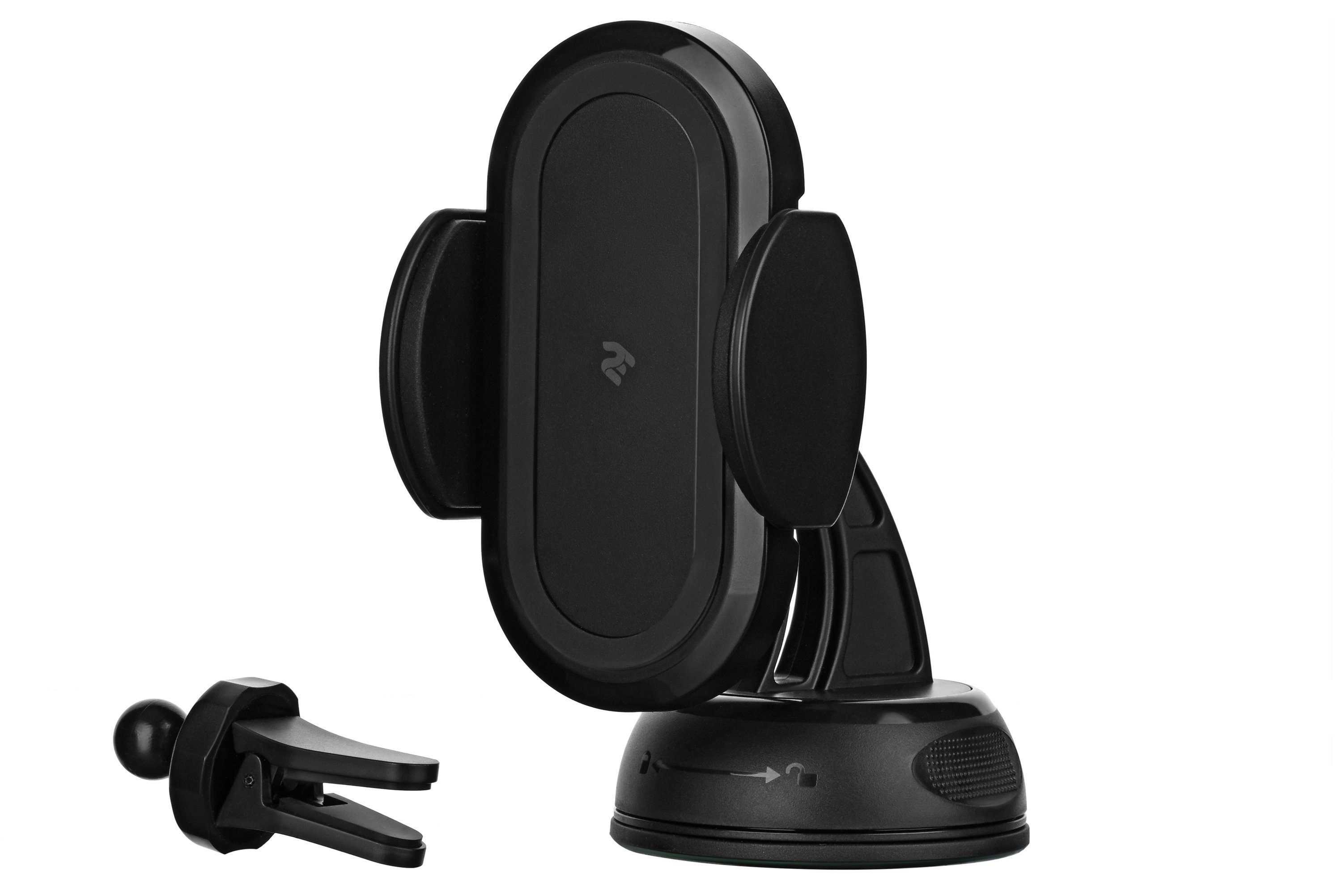 

2E Car Windshield/Airvent Wireless Charger 10W Black (2E-WCQ01-07)