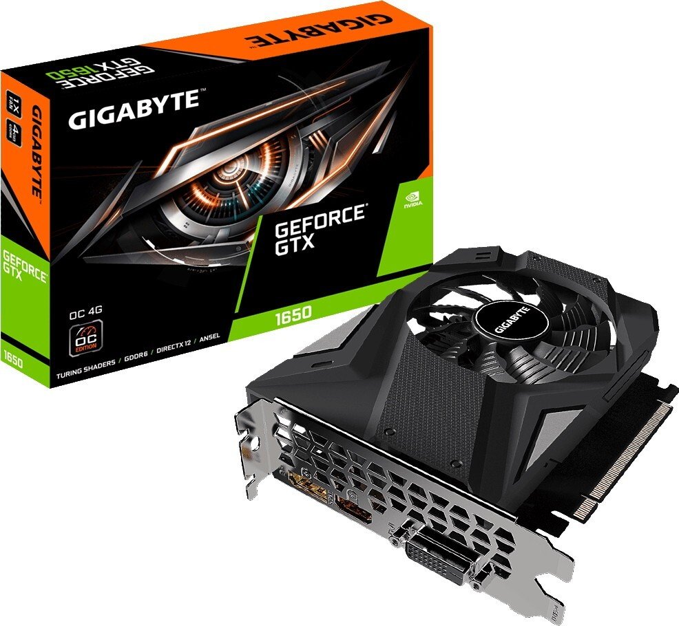 

GIGABYTE GeForce GTX1650 (GV-N1656OC-4GD)