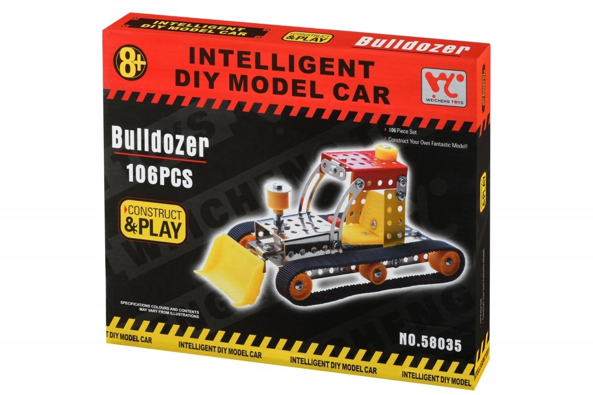 

Same Toy Inteligent DIY Model Car Бульдозер 106 эл. (58035Ut)