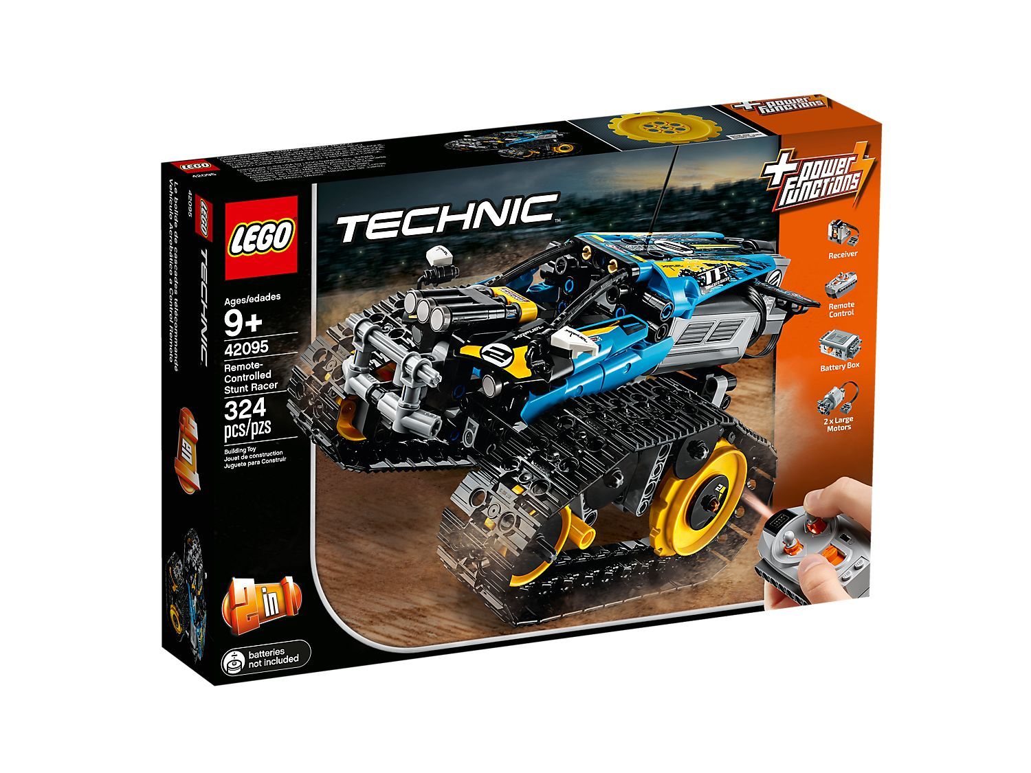 

LEGO Technic Каскадерский гоночный автомобиль на радиоуправлении (42095)