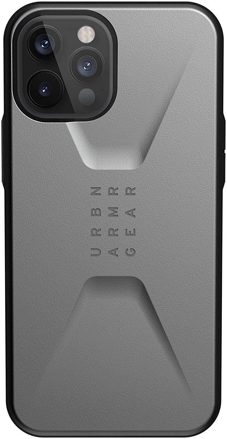 

UAG для iPhone 12 Pro Max Civilian Silver (11236D113333), Серебристый