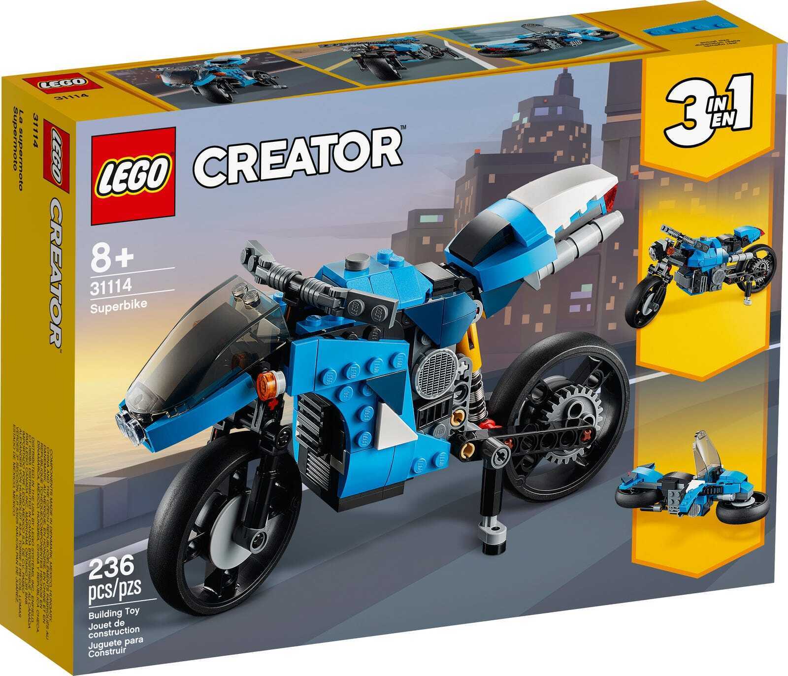 

LEGO Creator Супермотоцикл (31114)