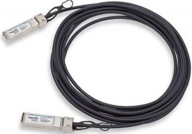 

DELL Networking, Cable, SFP+ to SFP+, 10GbE, Copper Twinax Direct Attach Cable, 1M (470-AAVH), Чёрный