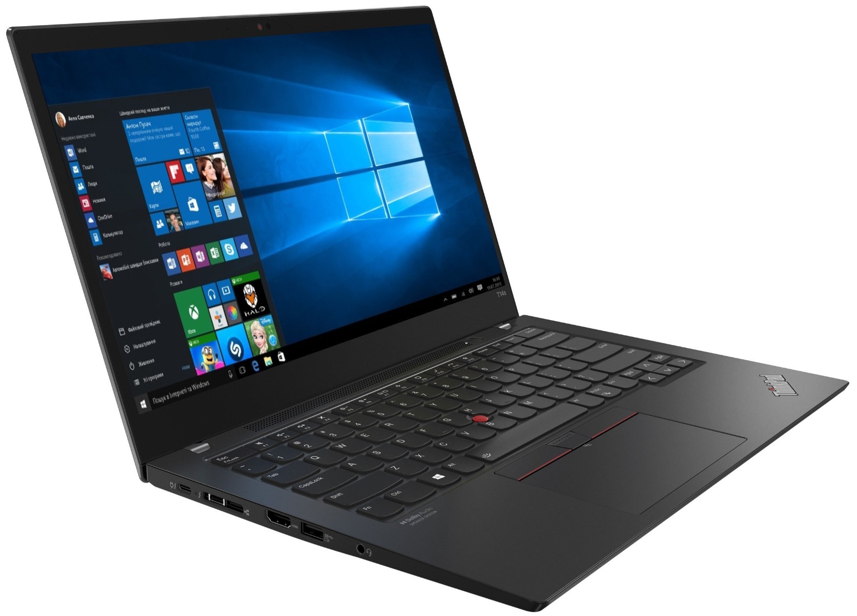 

LENOVO ThinkPad T14s Gen 2 (20WM009NRA), Чёрный