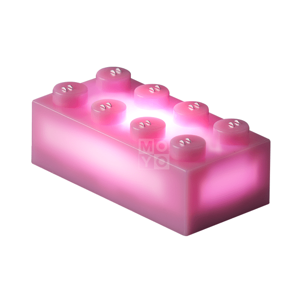 

LIGHT STAX с LED подсветкой Regular розовый 1 эл. 4x2 (LS-S11901-08)