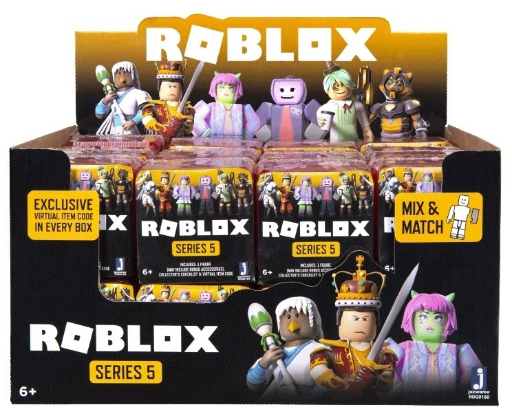 

Jazwares Roblox Mystery Figures Garnet S5 (ROG0160), Разноцветный