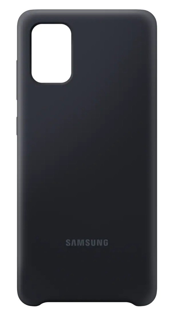 

SAMSUNG для Galaxy A71 (A715F) Silicone Cover Black (EF-PA715TBEGRU)