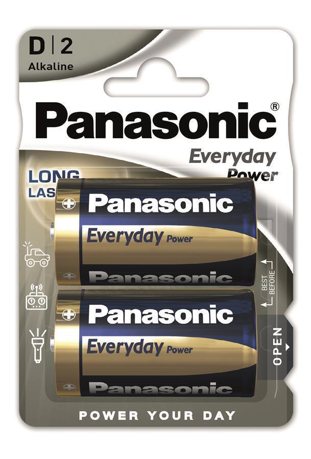 

PANASONIC EVERYDAY POWER D BLI 2 (LR20REE/2B)