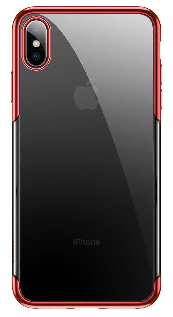 Акція на Baseus для iPhone XS Max Glitter  Red (WIAPIPH65-DW09) від Repka