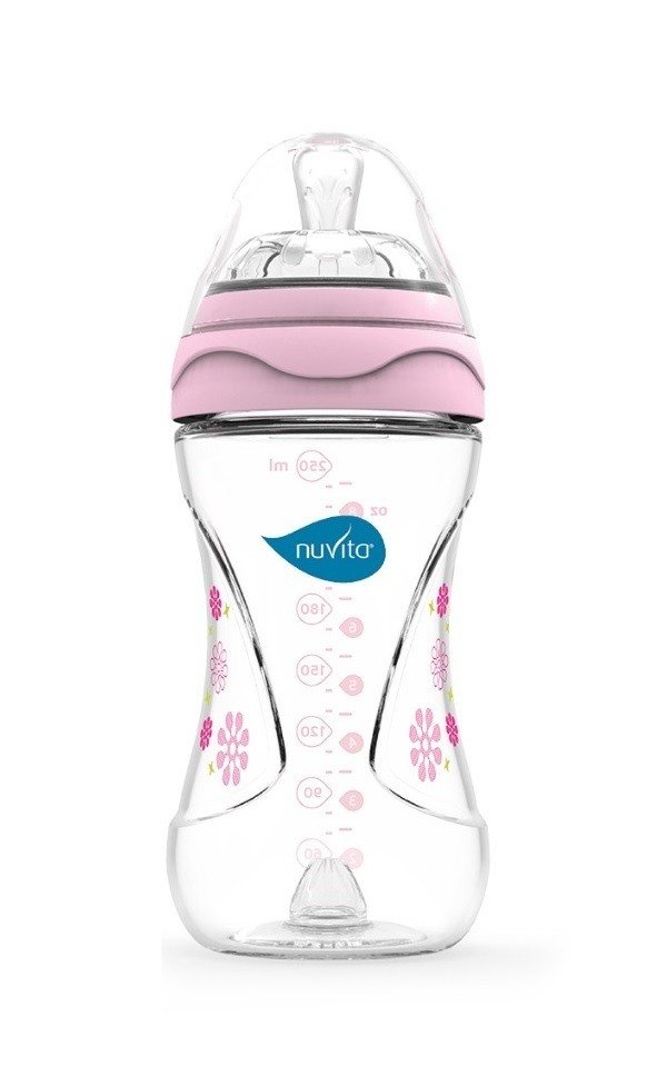 

NUVITA Mimic 250мл. 3м+ Антиколиковая, розовая (NV6030Pink)