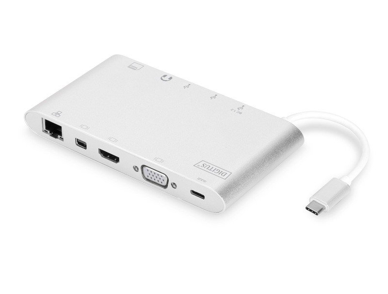 

DIGITUS Universal Docking Station, USB Type-C™ (DA-70861), Белый