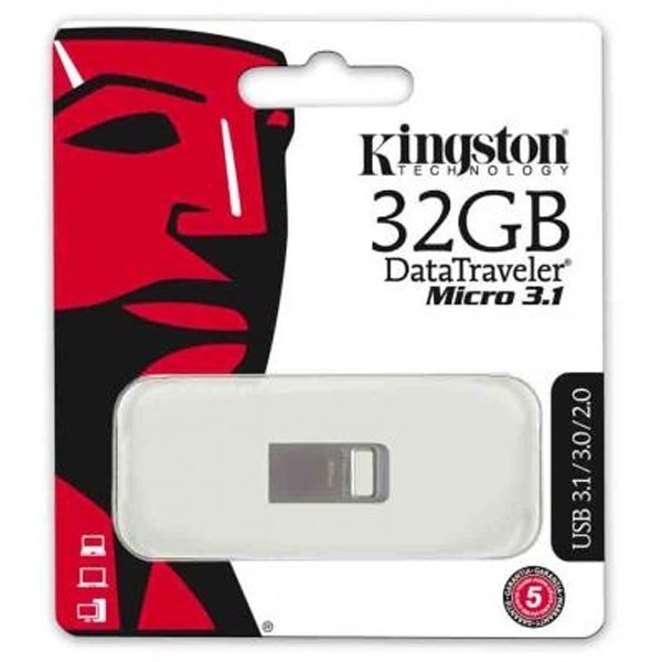 

KINGSTON DT Micro 3.1 32GB Metal Silver (DTMC3/32GB)