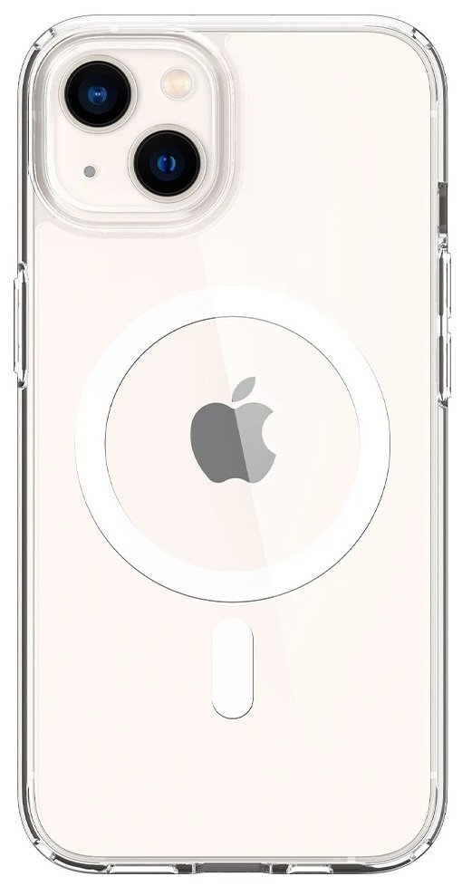 

Spigen для iPhone 13 Ultra Hybrid Mag Safe White (ACS03528), Прозрачный