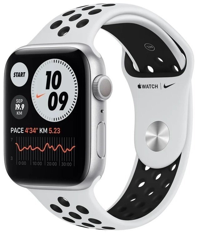 

APPLE Watch Nike SE Silver 40mm Pure Platinum/Black Nike Sport Band - Regular (MKQ23UL/A)