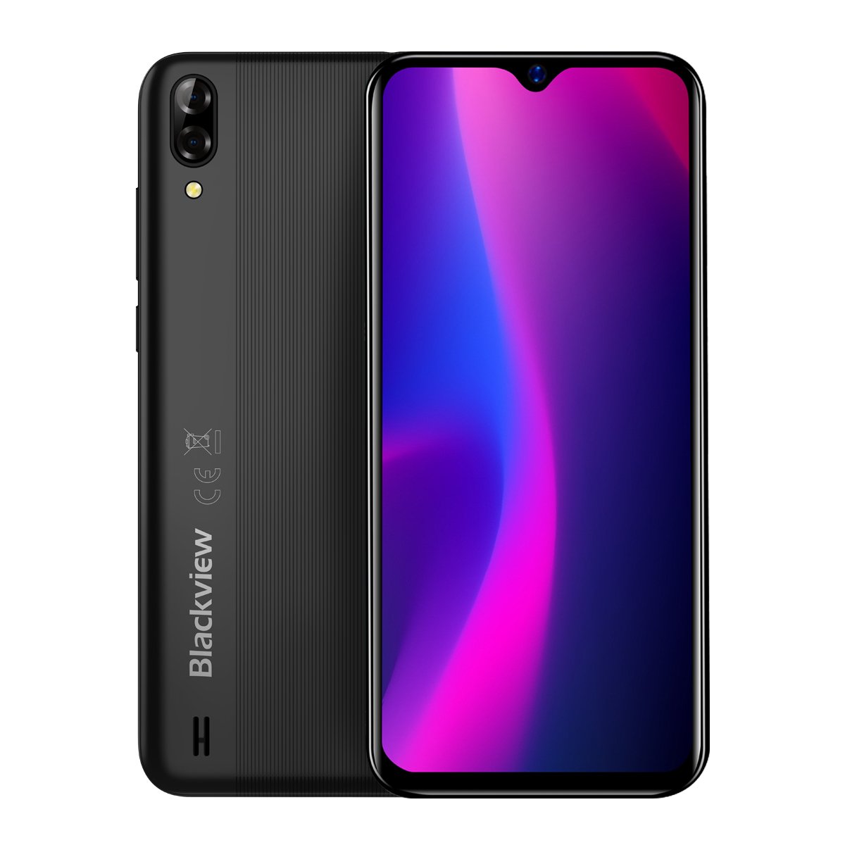 

Blackview A60 1/16GB Dual SIM Interstellar Black OFFICIAL UA