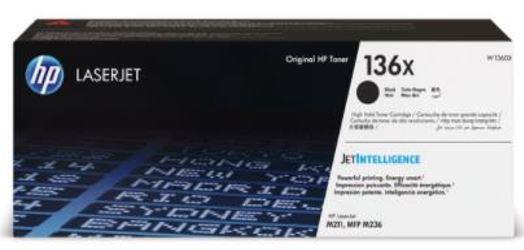 

HP 136X LJ M211/M212/M236 Black (W1360X)
