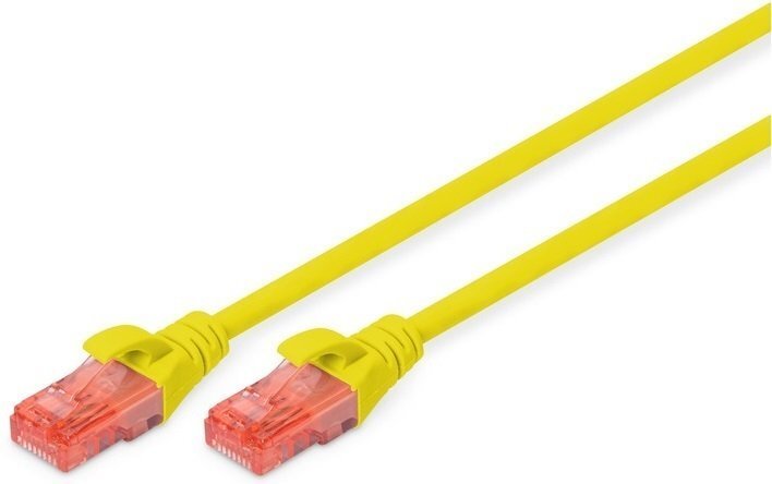 

DIGITUS CAT 6 UTP, 0.5м, AWG 26/7, Cu, LSZH, желтый (DK-1617-005/Y)