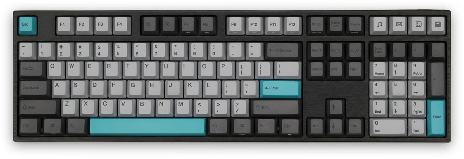 

Varmilo VA108M Moonlight Cherry MX Brown (VA108MN2W/LLPN2RB), Cерый