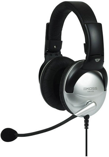 

KOSS SB45 Over-Ear 3.5mm (195679.101), Чёрный