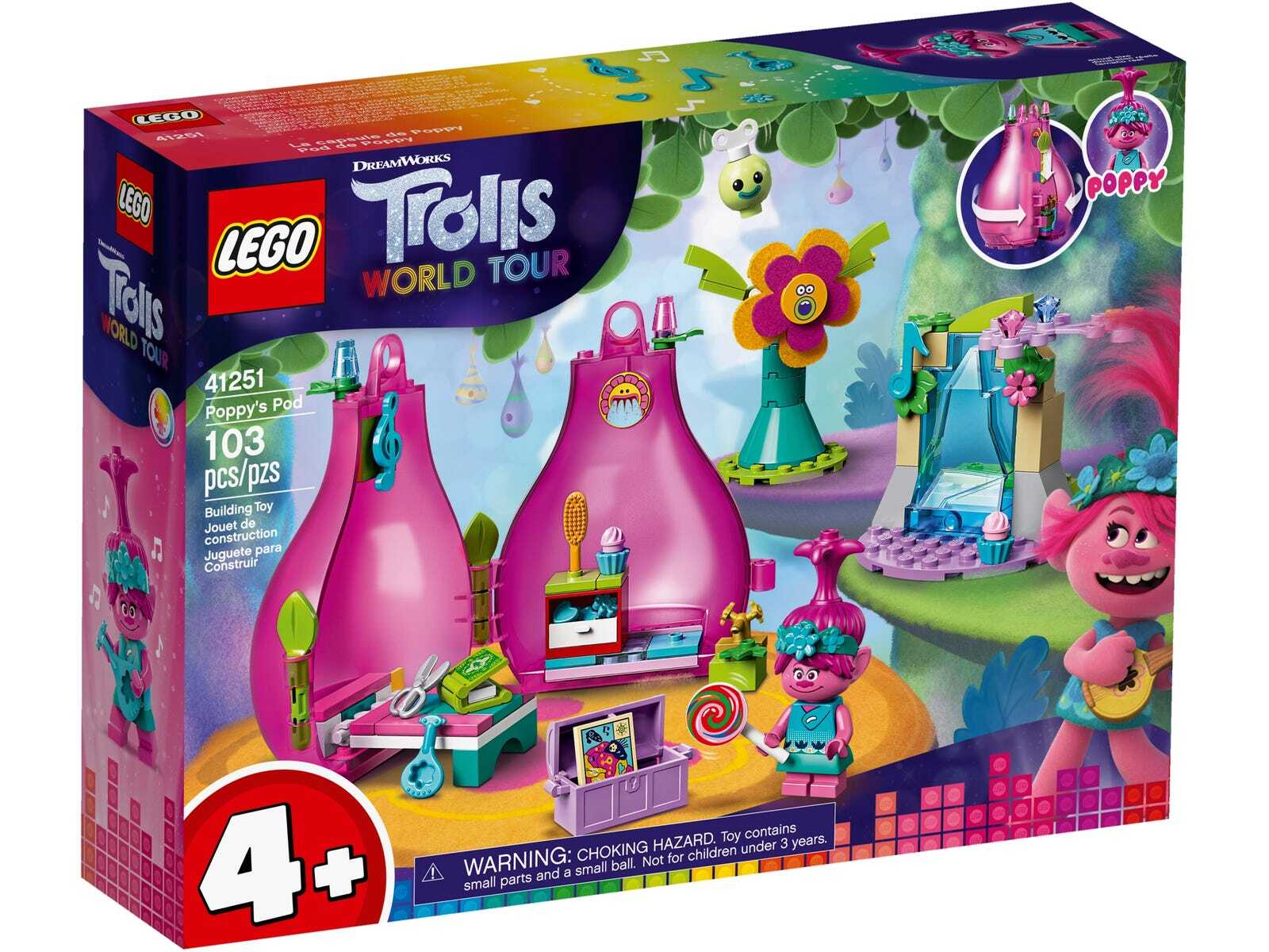 

LEGO Trolls Домик-бутон Розочки (41251)