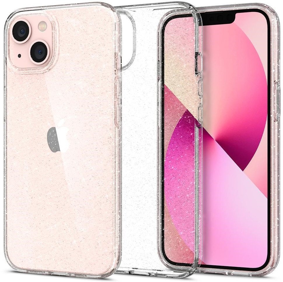 

Spigen для Iphone 13 Liquid Crystal Glitter Crystal Quartz (ACS03516), Прозрачный
