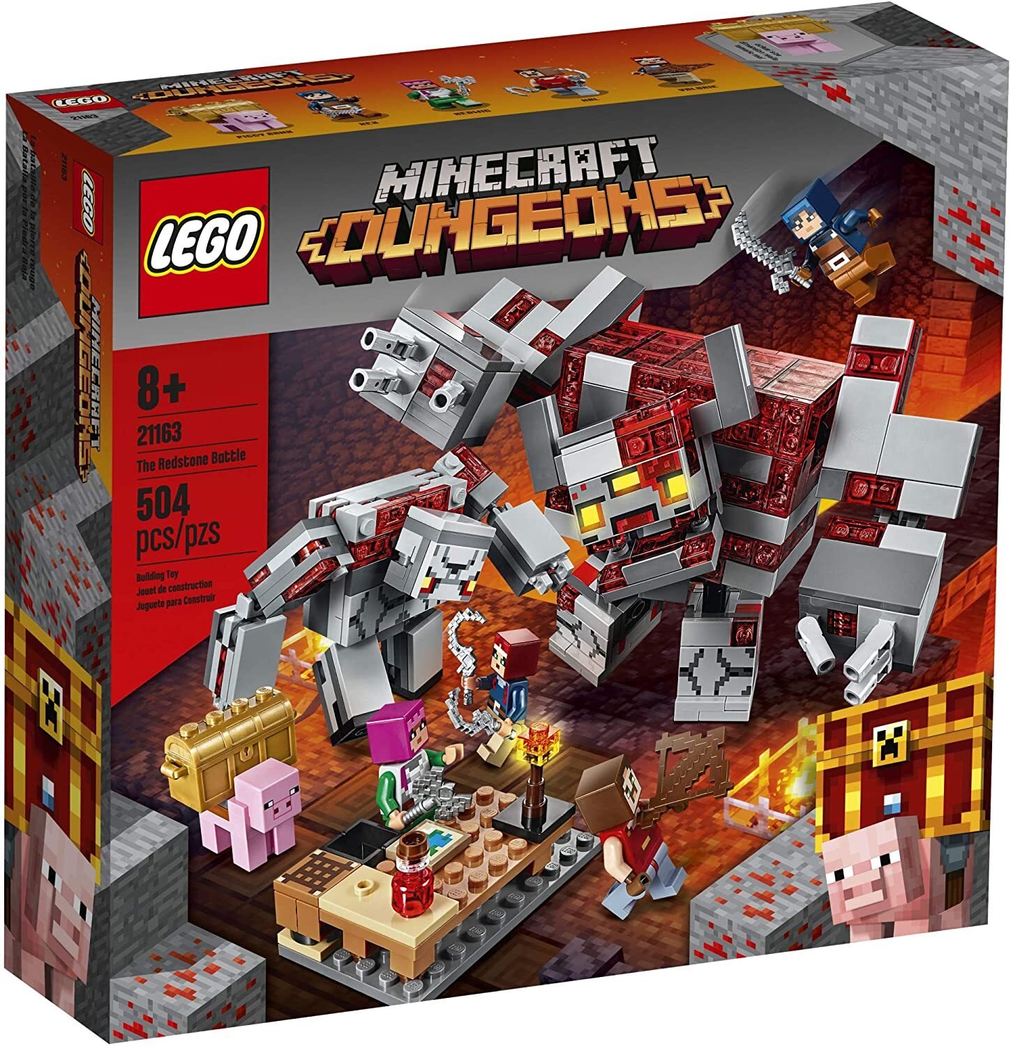 

LEGO Minecraft Битва за красную пыль (21163)