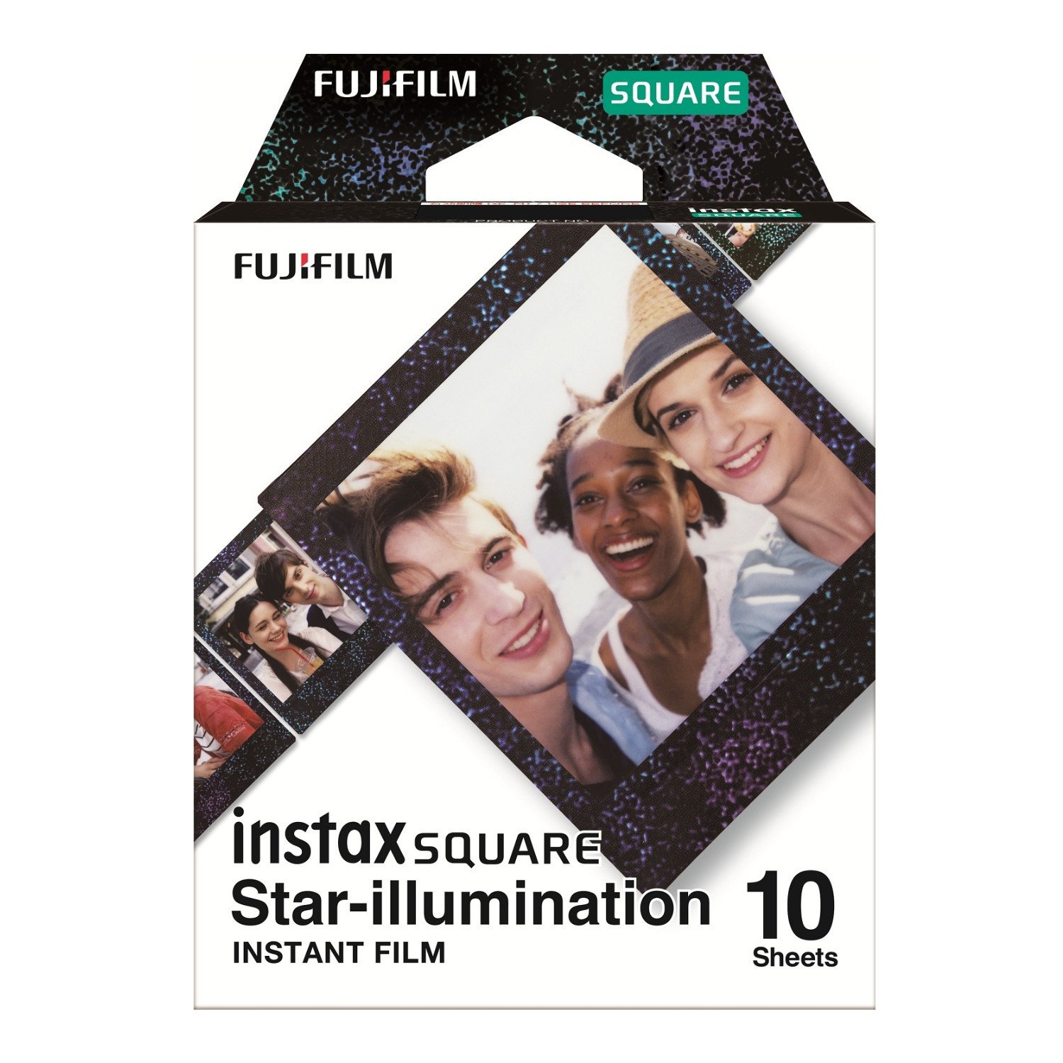 

FUJIFILM INSTAX SQUARE STAR ILLUMI (86х72мм 10шт) (16633495)