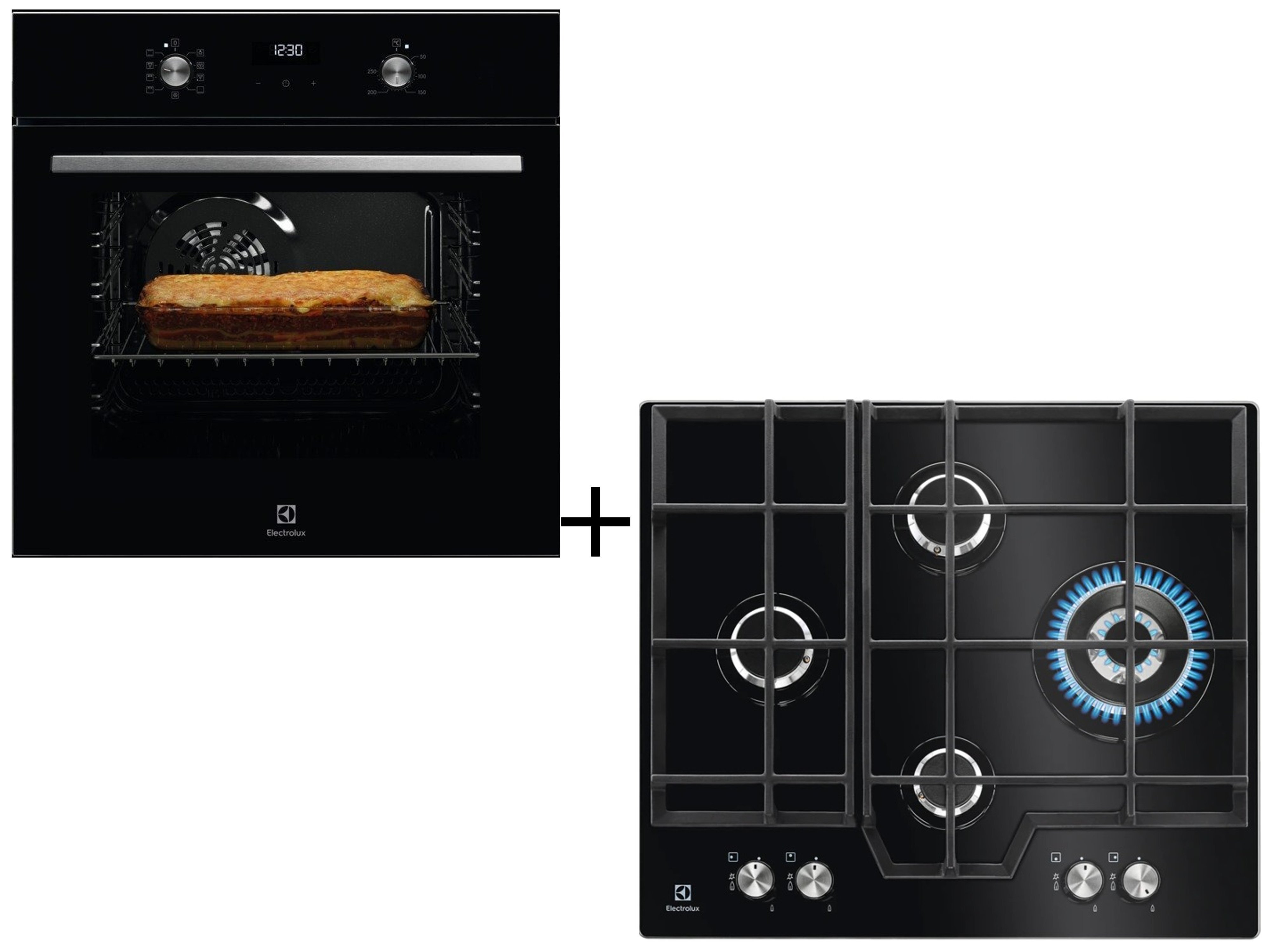 

ELECTROLUX OCF5E50Z+ELECTROLUX GPE363NK, Нержавеющая сталь