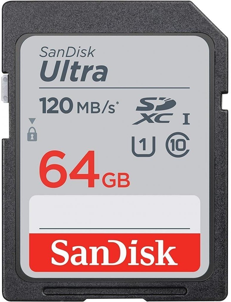 

SANDISK SDXC 64GB Class 10 UHS-I R120MB/s Ultra (SDSDUN4-064G-GN6IN)