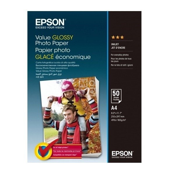 

EPSON A4 Value Glossy Photo Paper 50 л. (C13S400036)